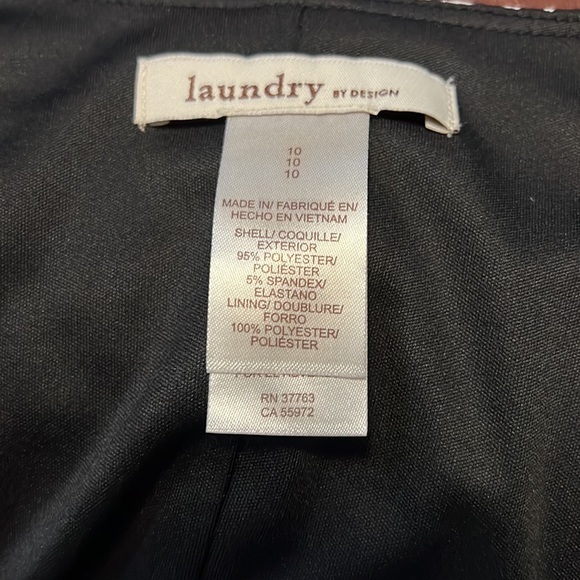 Dress, size 10 by Laundry by‎ Design. Worn once. - Picture 7 of 8